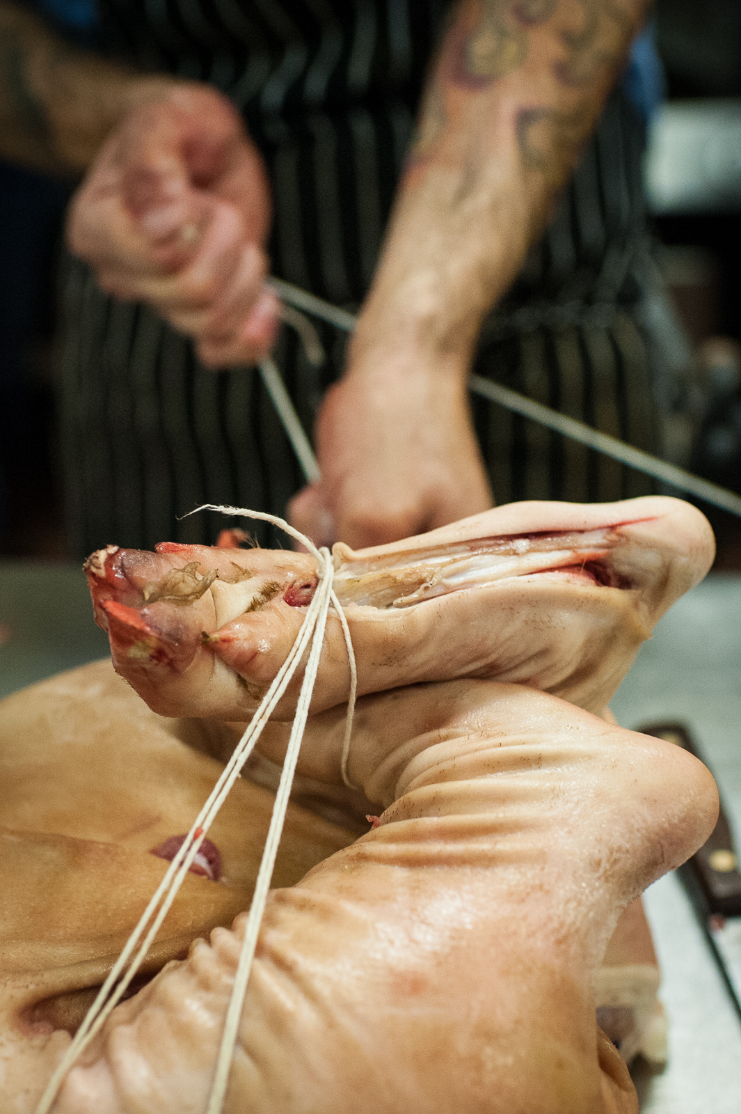 Porchetta Trussing, Eat Retreat Finger Lakes